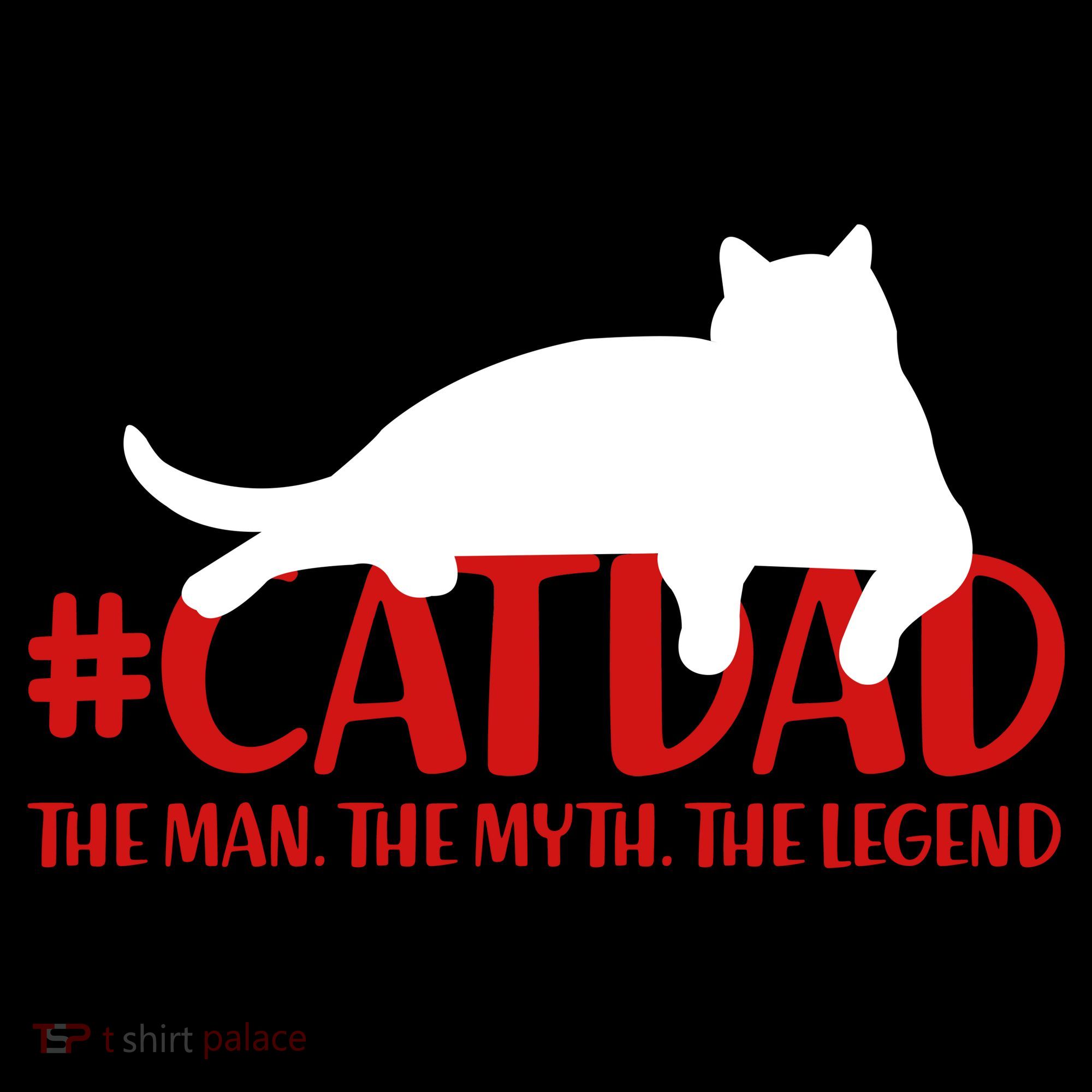 #CatDad The Man Myth Legend Backpack