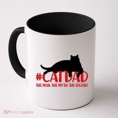 #CatDad The Man Myth Legend Coffee Mug