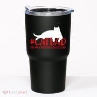#CatDad The Man Myth Legend Tumbler thumb 0