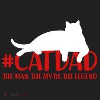 #CatDad The Man Myth Legend Tumbler thumb 3