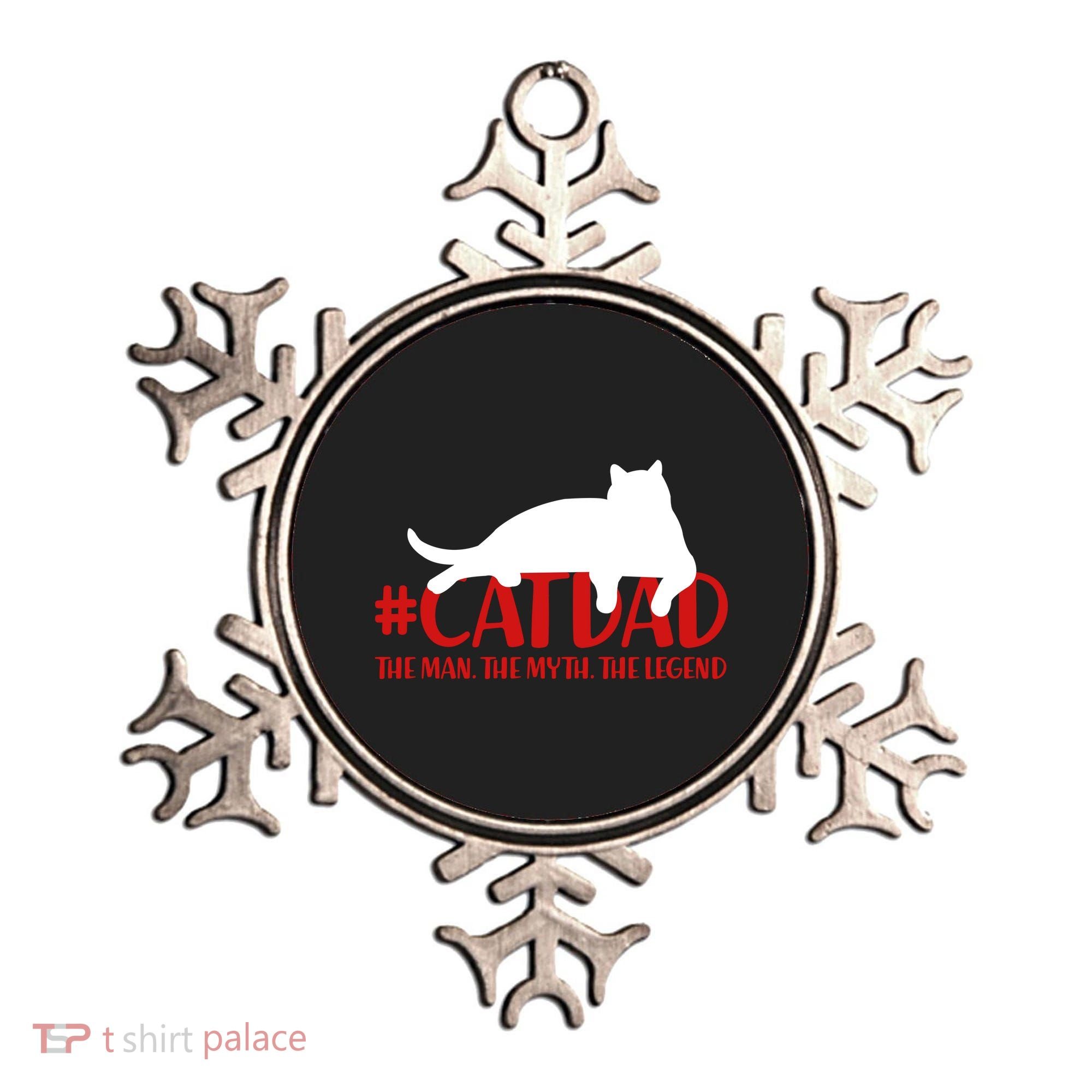 #CatDad The Man Myth Legend Ornament