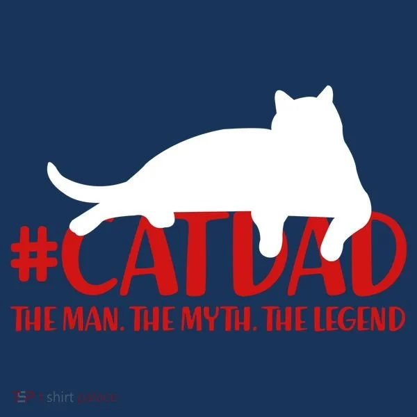 #CatDad The Man Myth Legend Bucket Hat