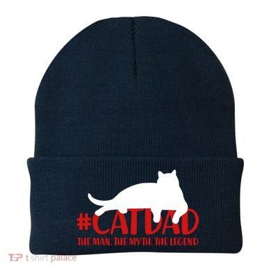 #CatDad The Man Myth Legend Beanie