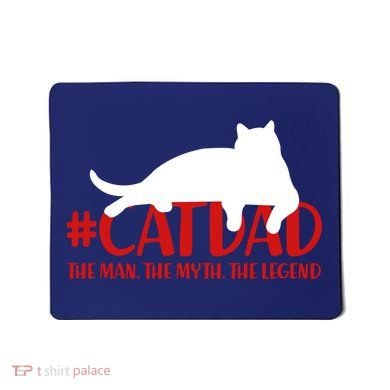 #CatDad The Man Myth Legend Mousepad
