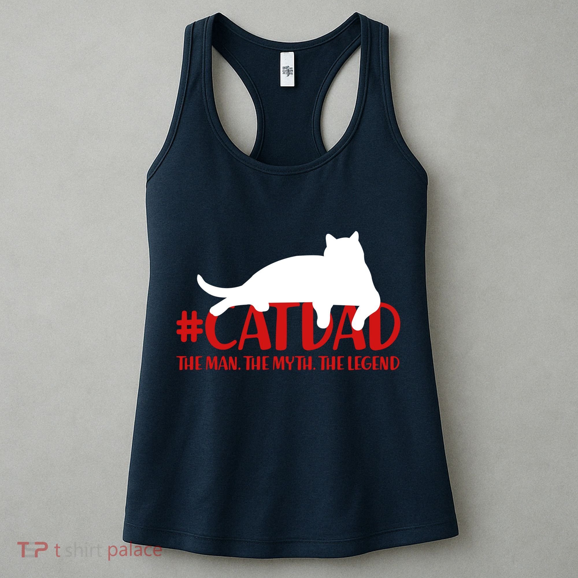 #CatDad The Man Myth Legend Women's Tank Top