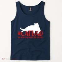 #CatDad The Man Myth Legend Tank Top thumb 2