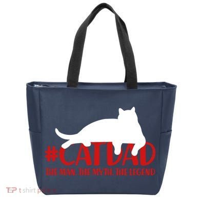 #CatDad The Man Myth Legend Tote Bag