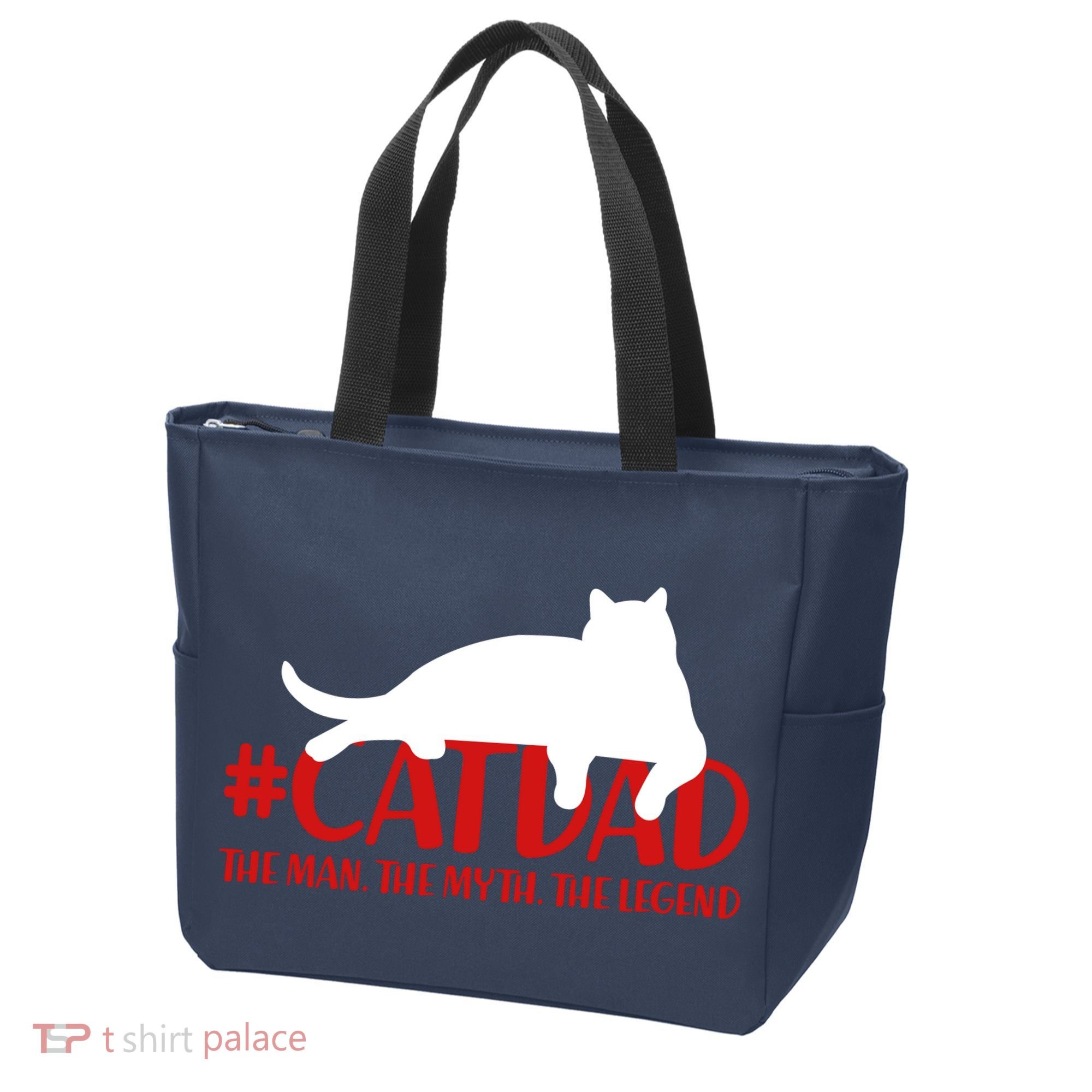 #CatDad The Man Myth Legend Tote Bag