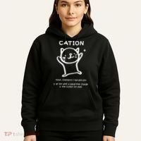 Cation Definition Ion Paws-itive Charge Hoodie thumb 5