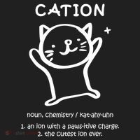 Cation Definition Ion Paws-itive Charge Beanie thumb 2