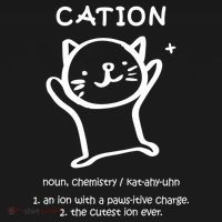 Cation Definition Ion Paws-itive Charge Pajama Set thumb 2
