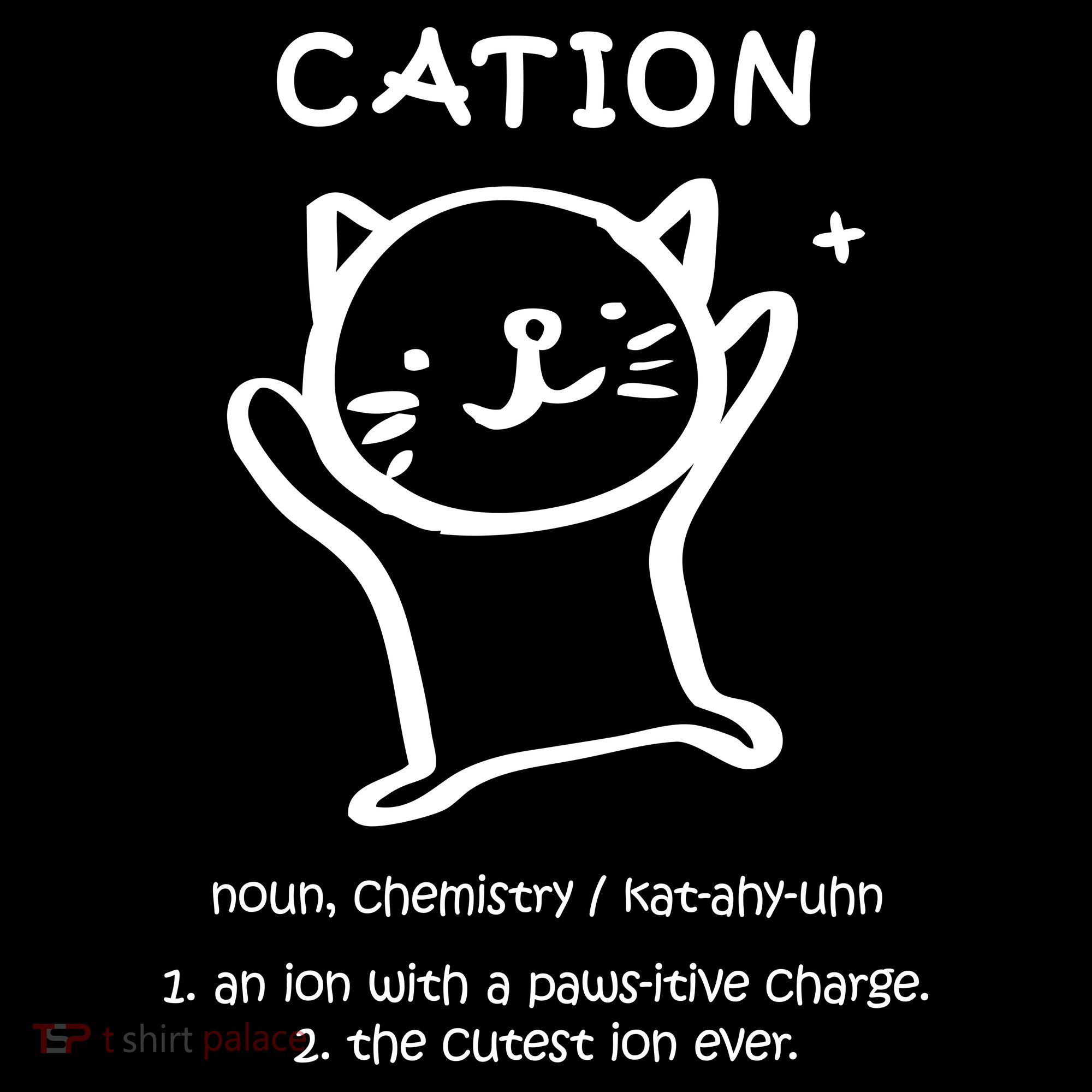 Cation Definition Ion Paws-itive Charge Pajama Set