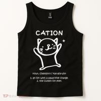 Cation Definition Ion Paws-itive Charge Tank Top thumb 2