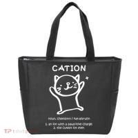Cation Definition Ion Paws-itive Charge Tote Bag thumb 0