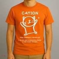 Cation Definition Ion Paws-itive Charge T-Shirt thumb 3