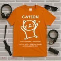 Cation Definition Ion Paws-itive Charge T-Shirt thumb 5