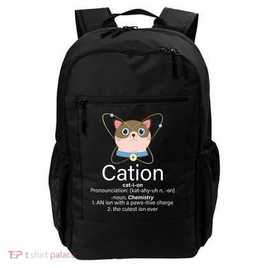 Cation Science Joke Funny Backpack