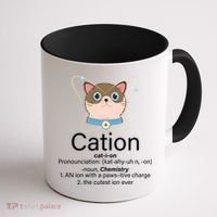 Cation Science Joke Funny Coffee Mug thumb 1