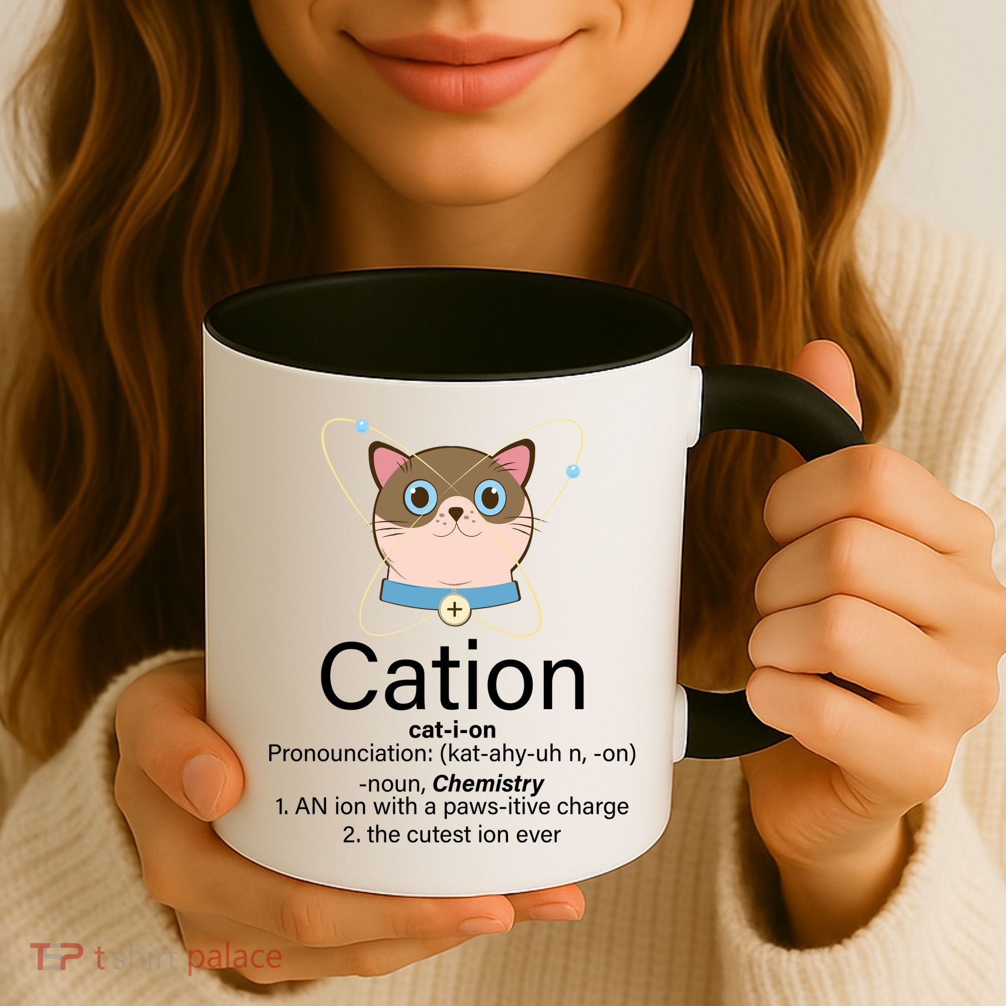 Cation Science Joke Funny Coffee Mug