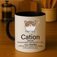 Cation Science Joke Funny Coffee Mug thumb 4