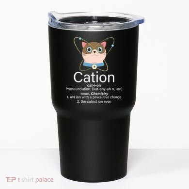 Cation Science Joke Funny Tumbler