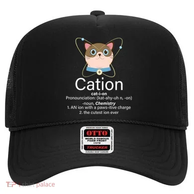 Cation Science Joke Funny Hat