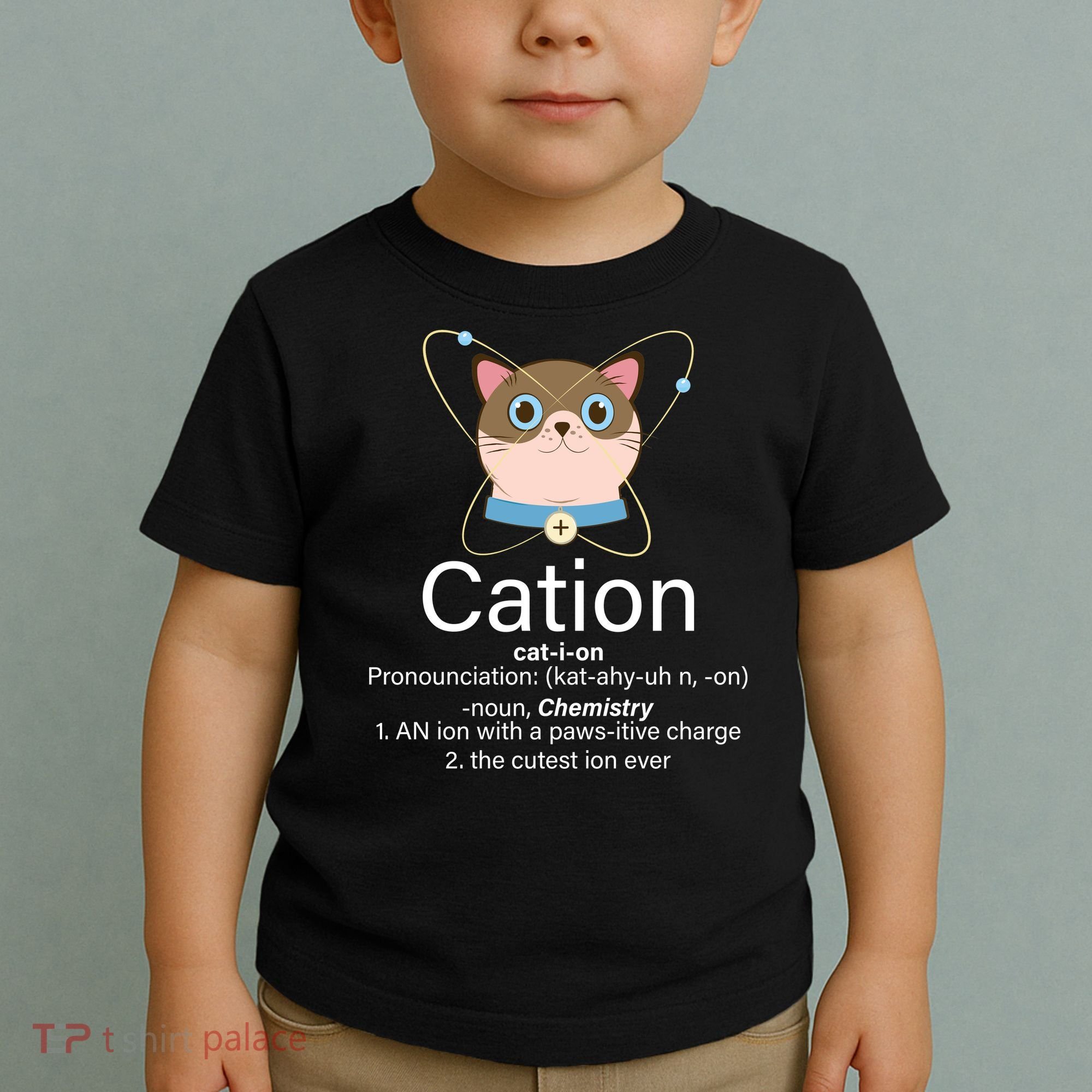 Cation Science Joke Funny Toddler T-Shirt