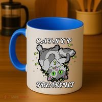 Catnip Freakout Coffee Mug thumb 4