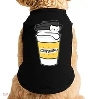Catpuccino Doggie Tank thumb 0