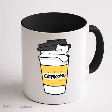Catpuccino Coffee Mug back
