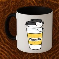 Catpuccino Coffee Mug thumb 2