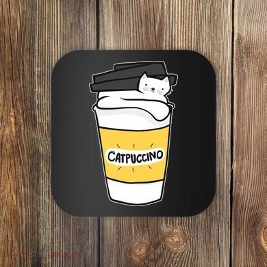 Catpuccino Coaster