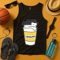 Catpuccino Tank Top thumb 4