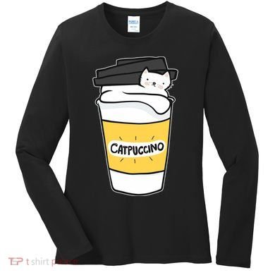 Catpuccino Women's Long Sleeve Shirt