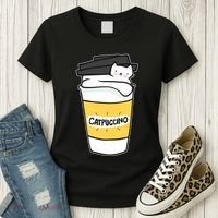 Catpuccino Women's T-Shirt thumb 3