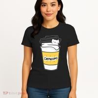 Catpuccino Women's T-Shirt thumb 4