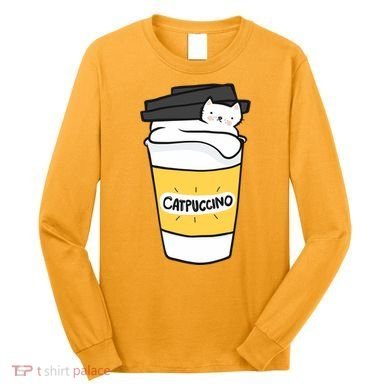 Catpuccino Long Sleeve Shirt
