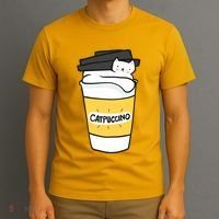 Catpuccino T-Shirt thumb 3