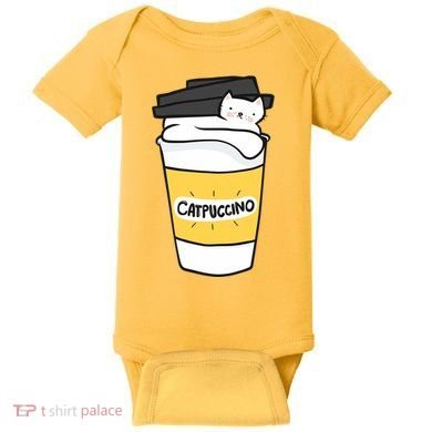 Catpuccino Baby Bodysuit