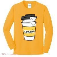 Catpuccino Kids Long Sleeve Shirt thumb 0
