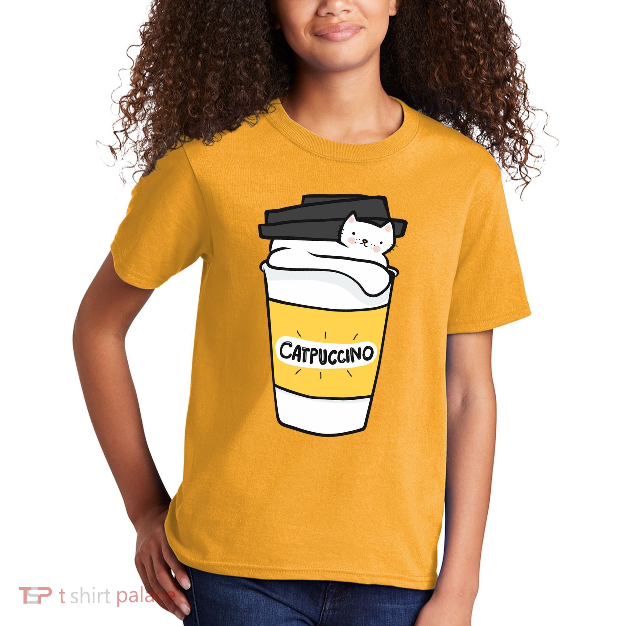 Catpuccino Kids T-Shirt