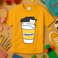 Catpuccino Kids T-Shirt thumb 3