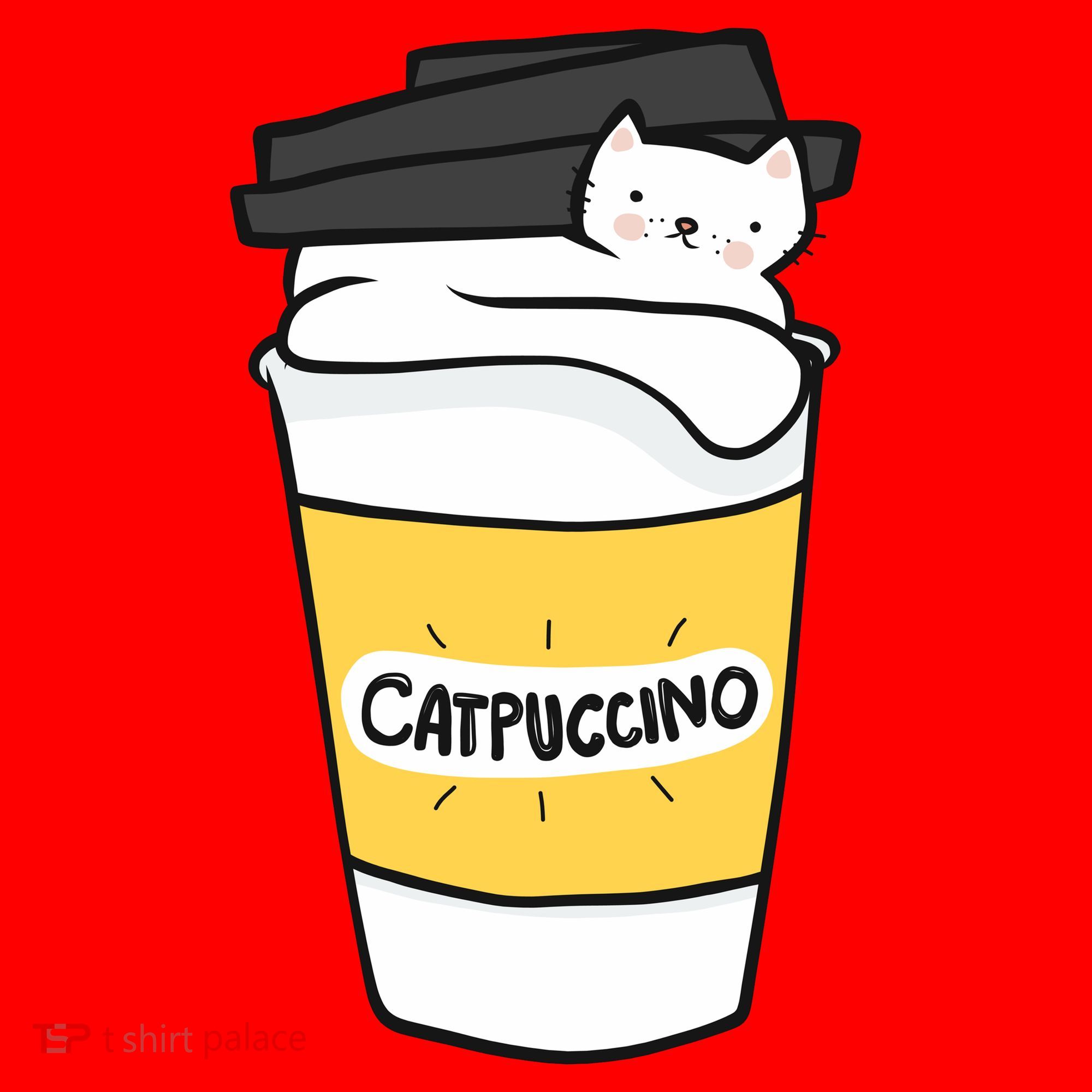 Catpuccino Santa Hat