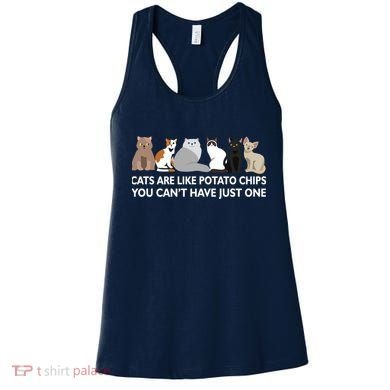 Cats Are Like Potato Chips Women's Tank Top