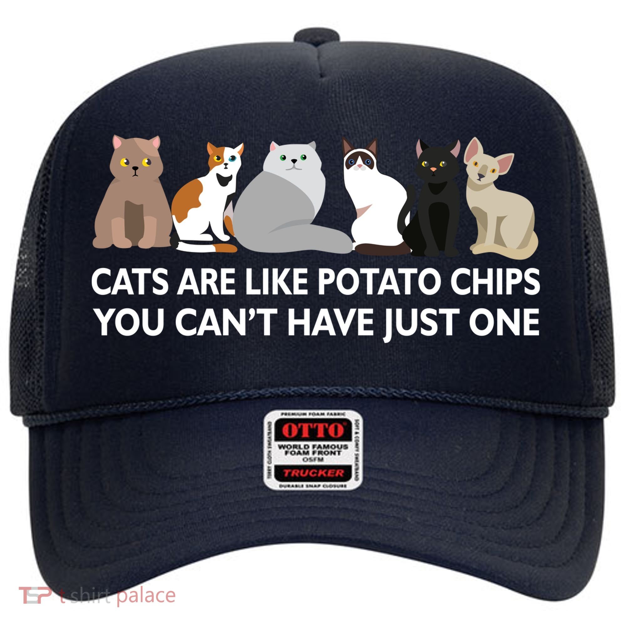Cats Are Like Potato Chips Hat
