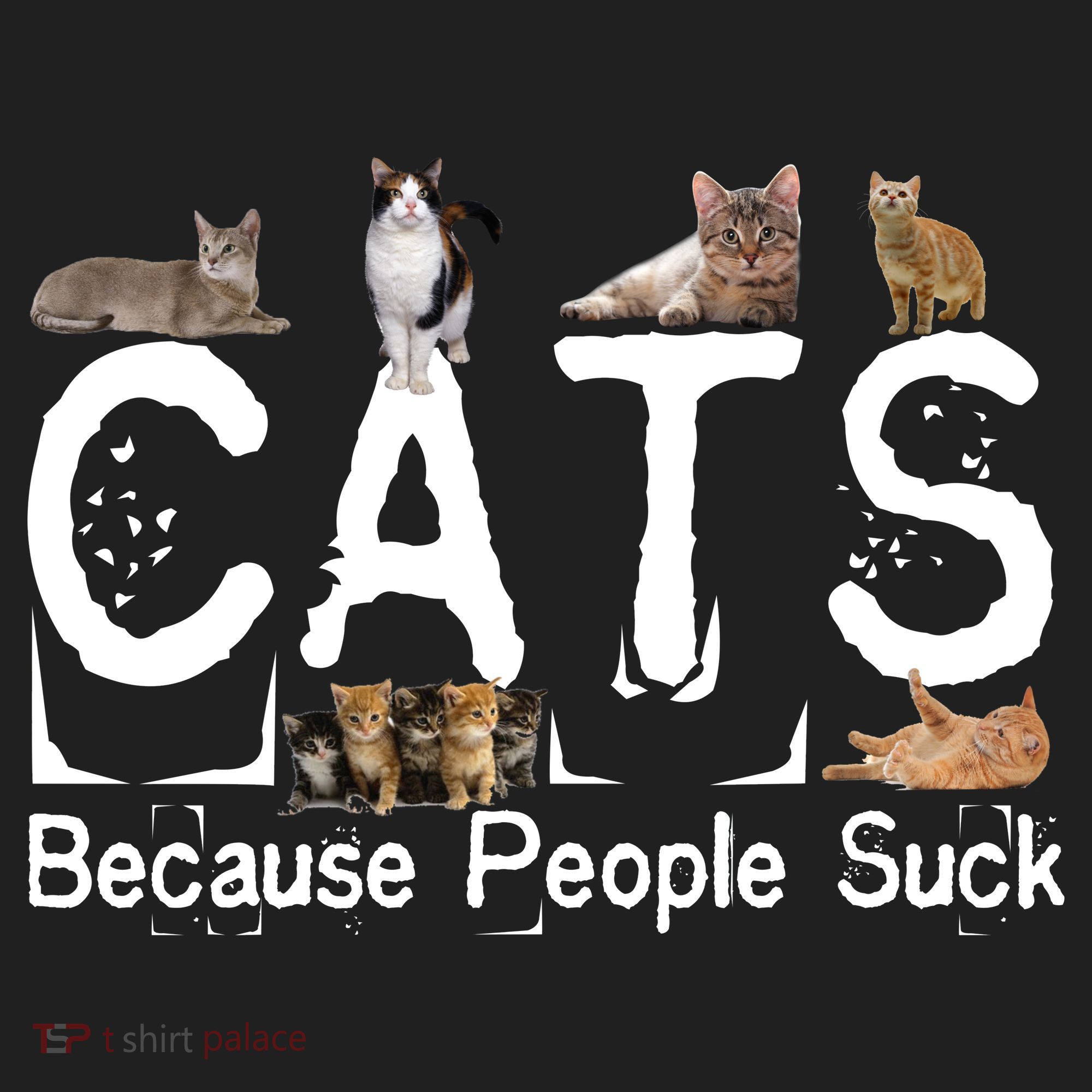 Cats Because People Suck Beanie