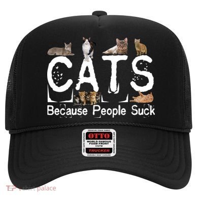 Cats Because People Suck Hat