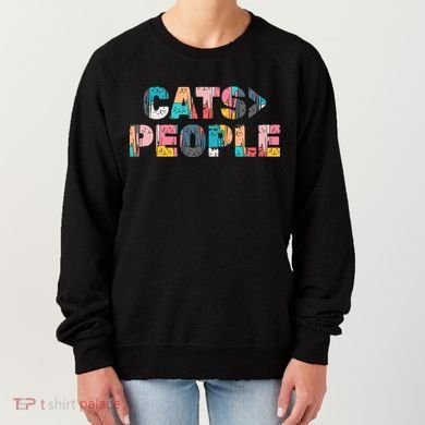 Cats Greater Than People Women's Sweatshirt