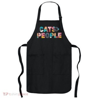 Cats Greater Than People Apron