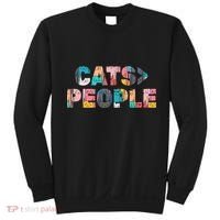 Cats Greater Than People Sweatshirt thumb 0